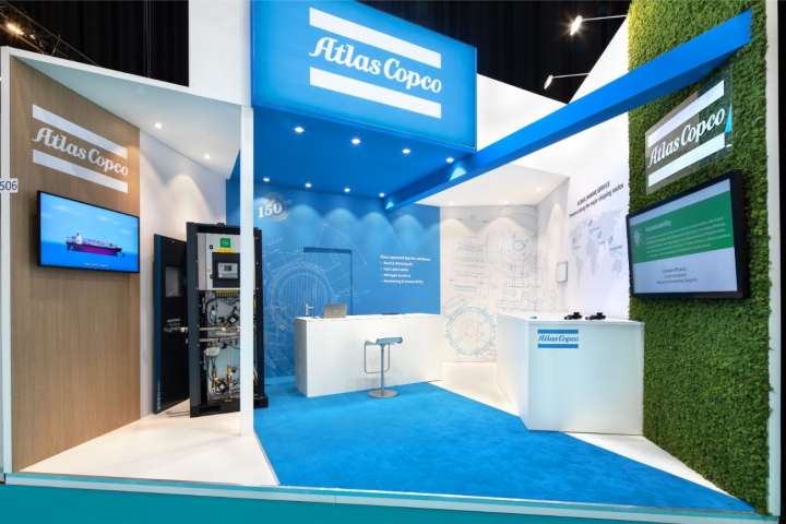 Exhibition Stand Atlas Copco