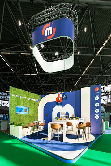 Trade show booth Morssinkhof-Rymoplast at Plastic Recycling Show (PRSE)