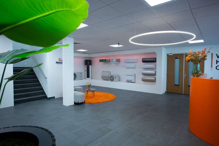 Interior office Celsis. Design and build by Eldee Expo Experts.