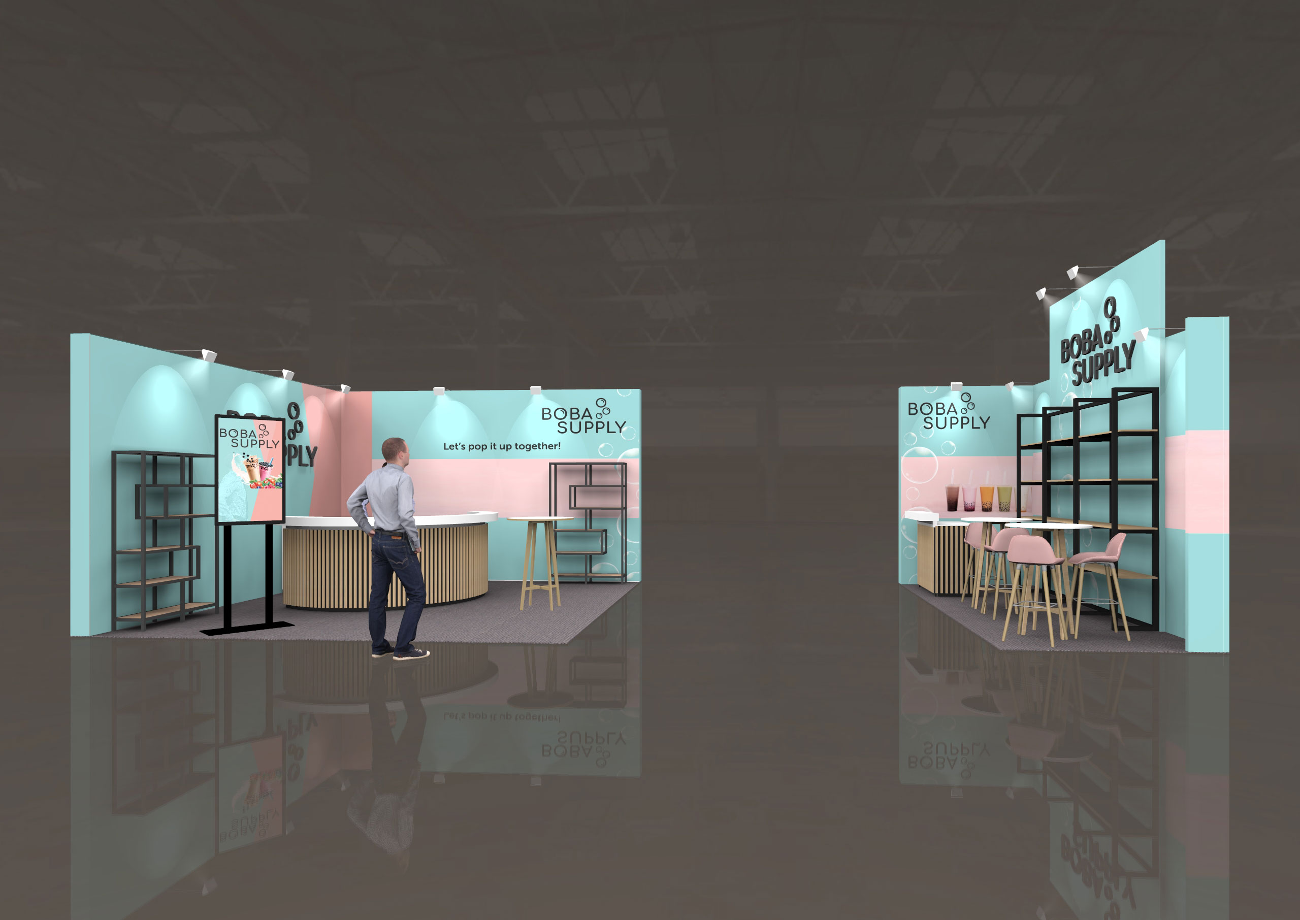 Boba supply - Bubble tea catering sector trade show