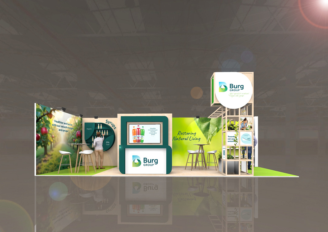 Beursstand PLMA Amsterdam - Burg groep