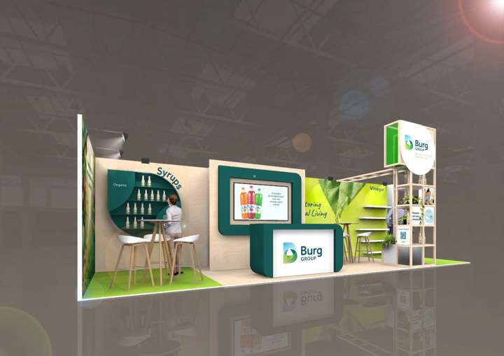 Beursstand PLMA Amsterdam - Burg groep